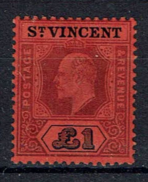 Image of St Vincent SG 93 VLMM British Commonwealth Stamp